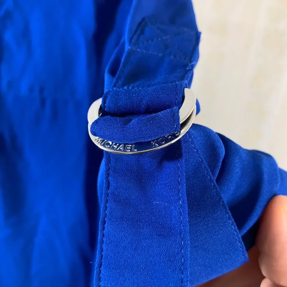 Michael Kors Blue Blouse size S